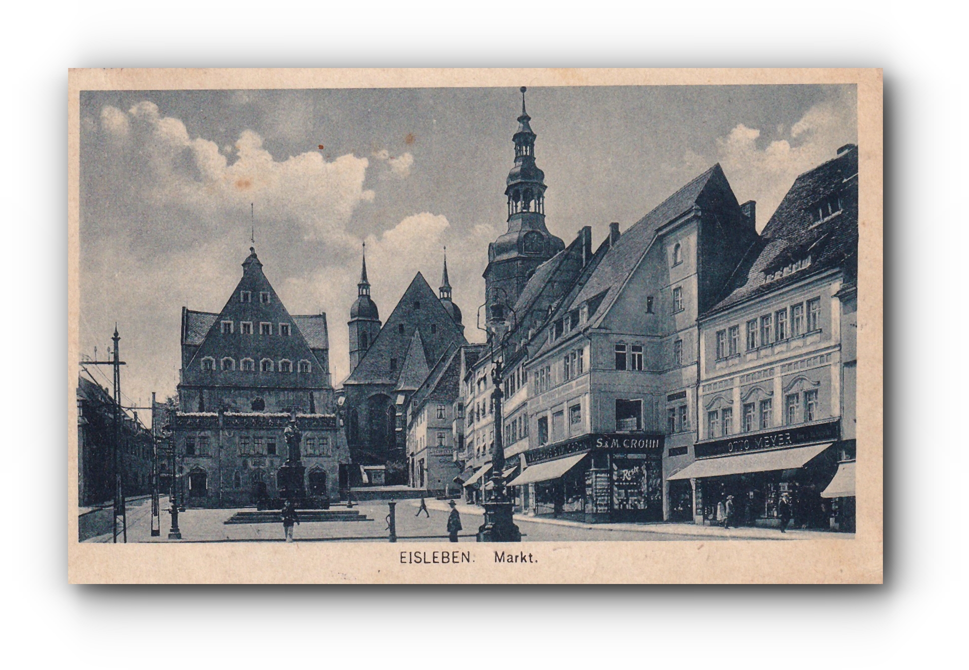- Markt EISLEBEN - 30.03.1922 -