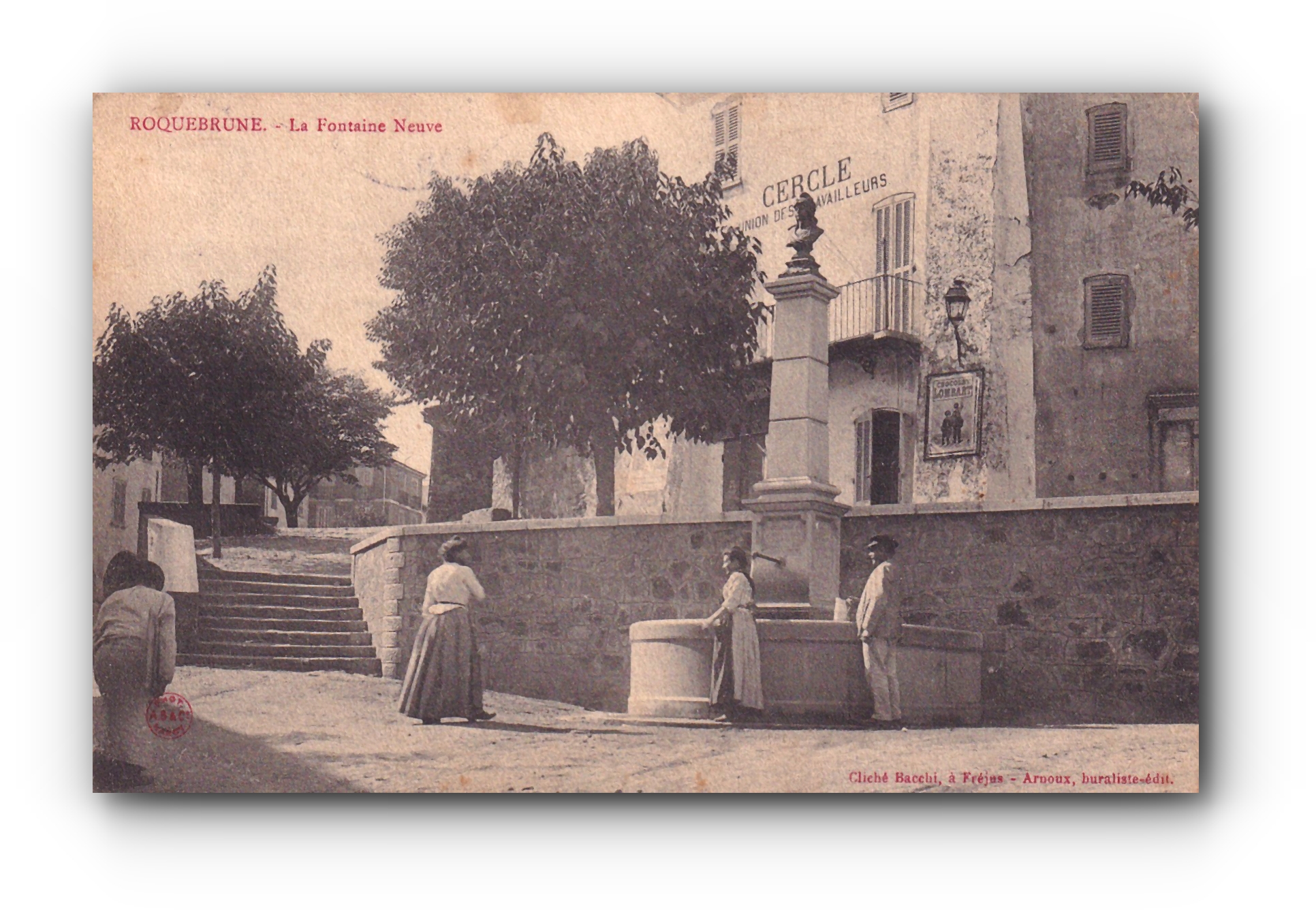 - La Fontaine Neuve - ROQUEBRUNE -  06.11.1904 -