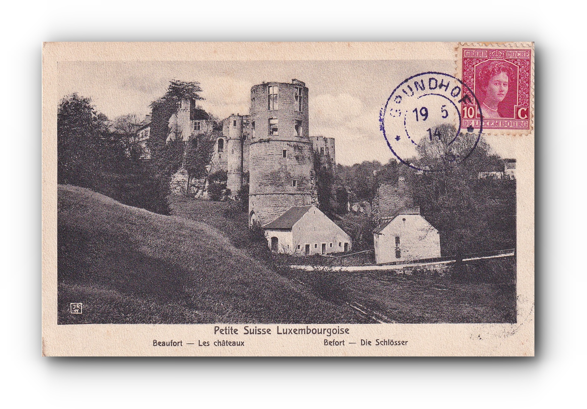 La " Petite Suisse " Luxembourgeoise -19.05.1914 - Luxemburgs "kleine Schweiz" - Luxembourgs " little Switzerland