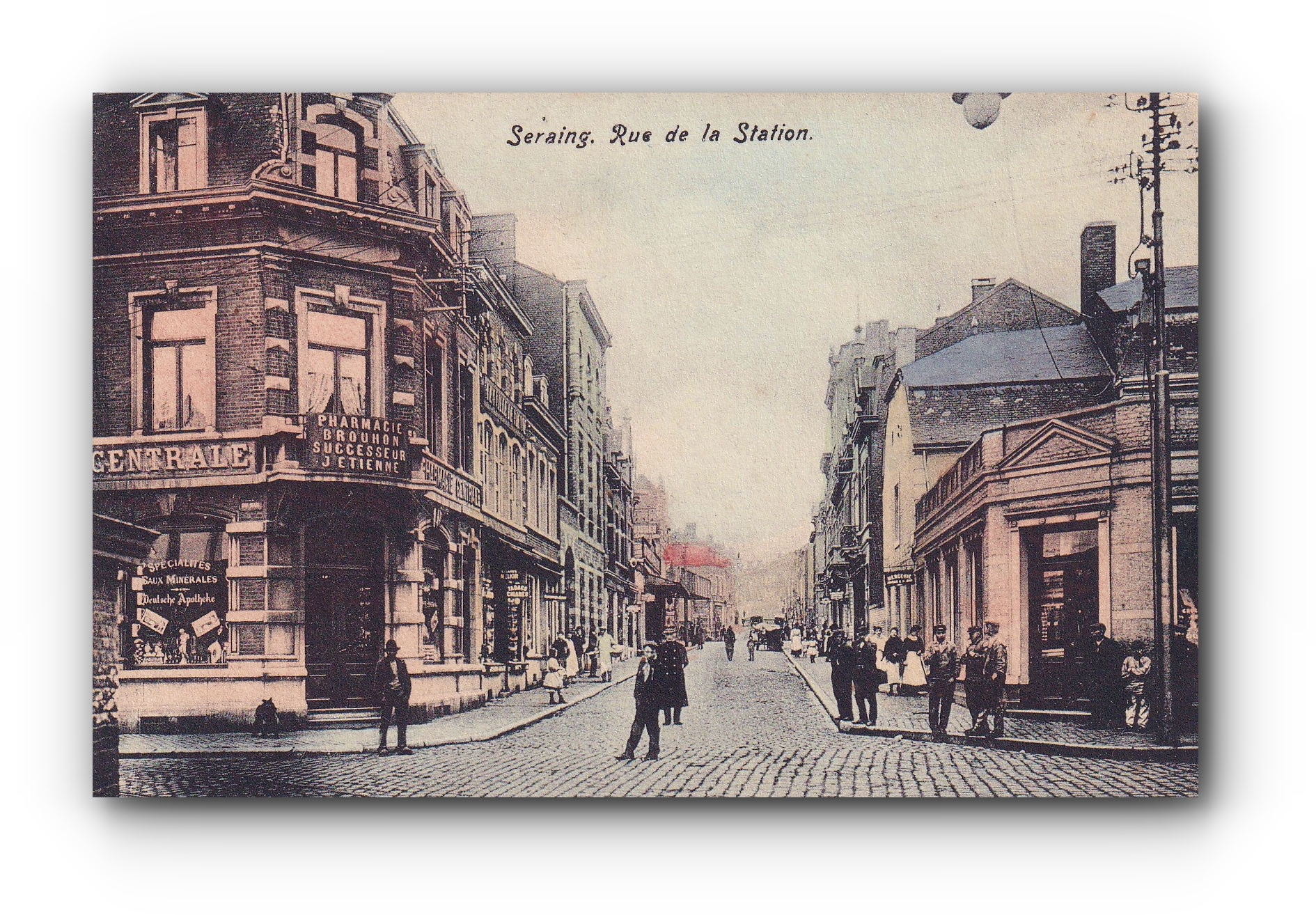 - Rue de la Station - SERAING - 21.09.1908 -