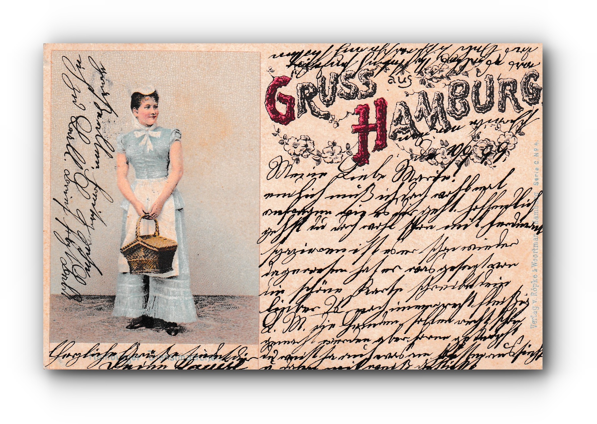 Gruss aus HAMBURG - 11.09.1899