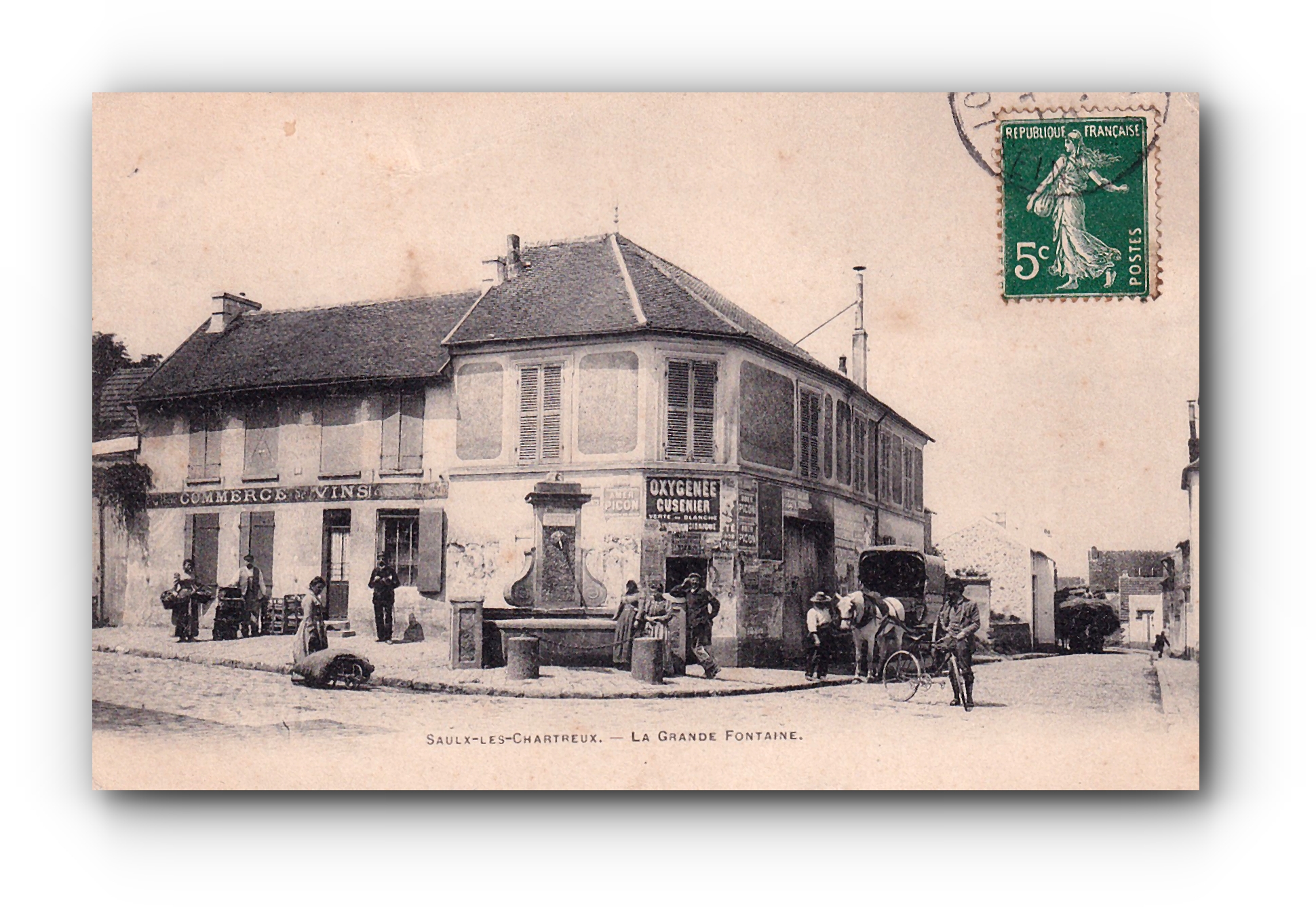 - La Grande Fontaine - SAULX - LES - CHARTEUX - 08.11.1907 -