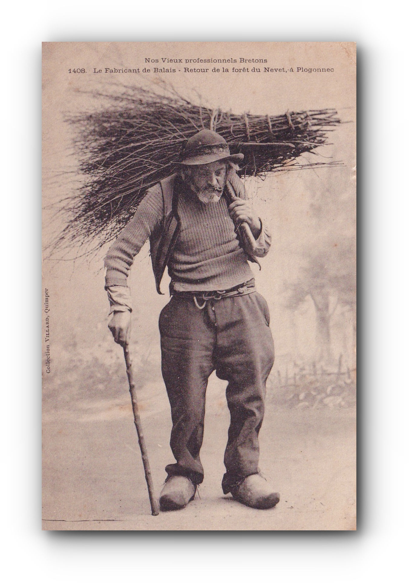Le fabicant de balais - 1904 - Der Besenhersteller - The broom maker