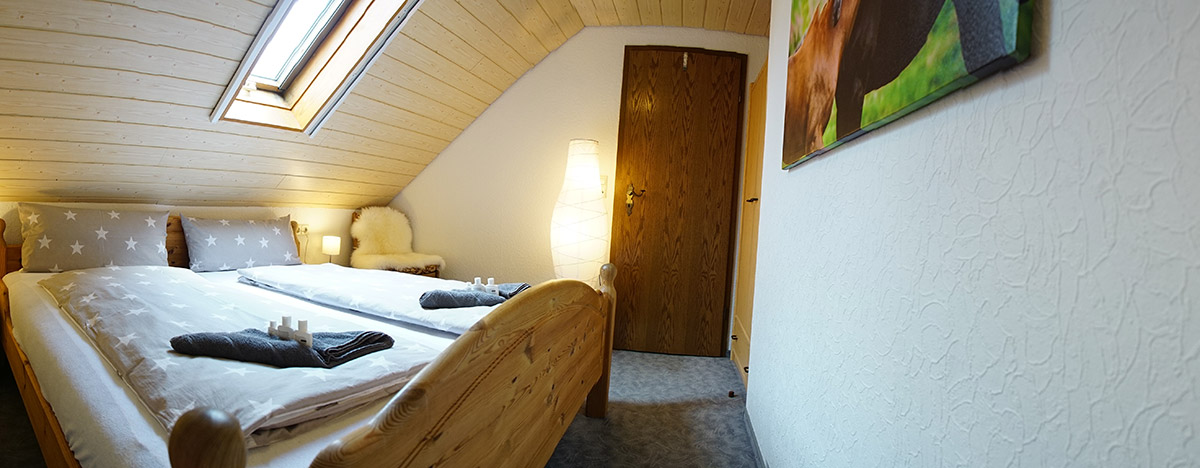 Müllerleile-Hof FeWo Pferdewiese, Schlafzimmer