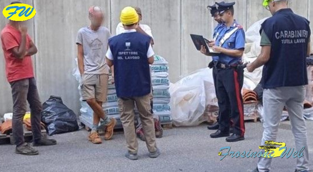 Lavoro Nero e Caporalato. Denunce e Sanzioni