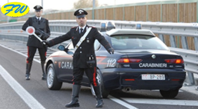 Non si Ferma all’Alt e Investe un Carabiniere
