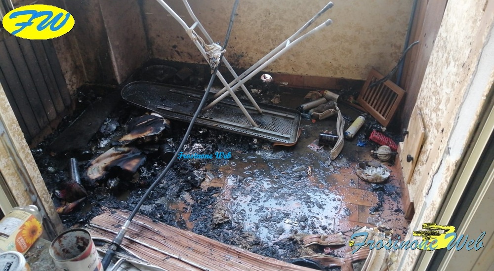 Casa in Fiamme. Esplodono le Bombole del Gas