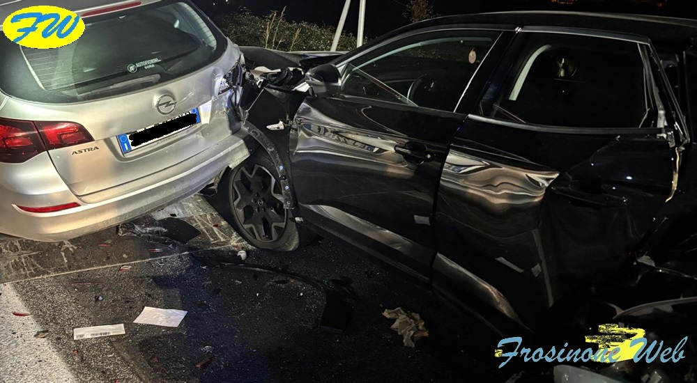Incidenti Stradali Sette Feriti