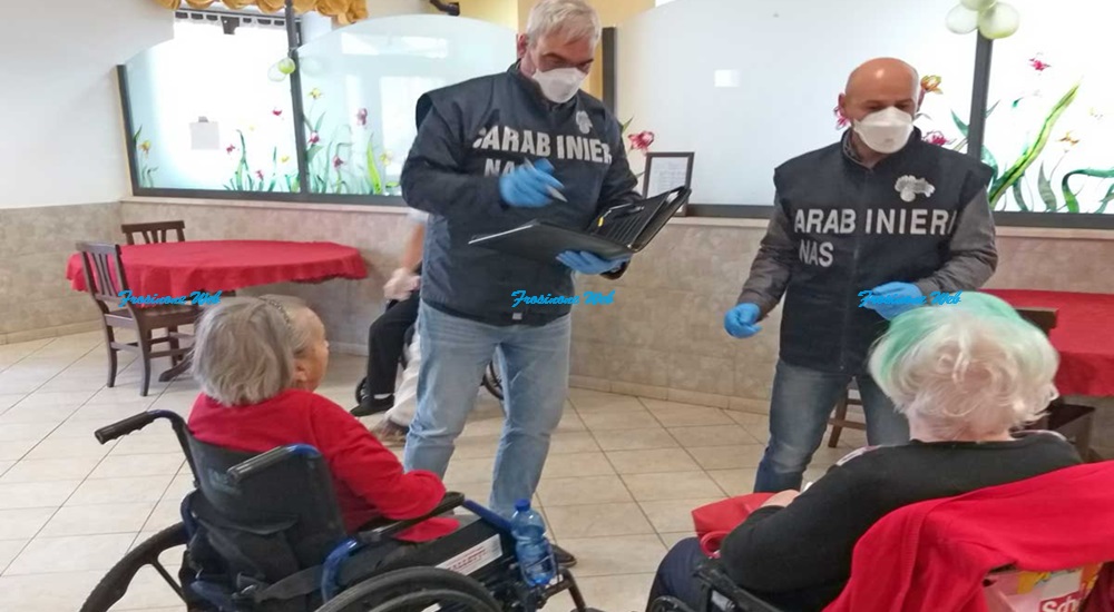 Blitz dei Nas. Chiuse Due Case per Anziani