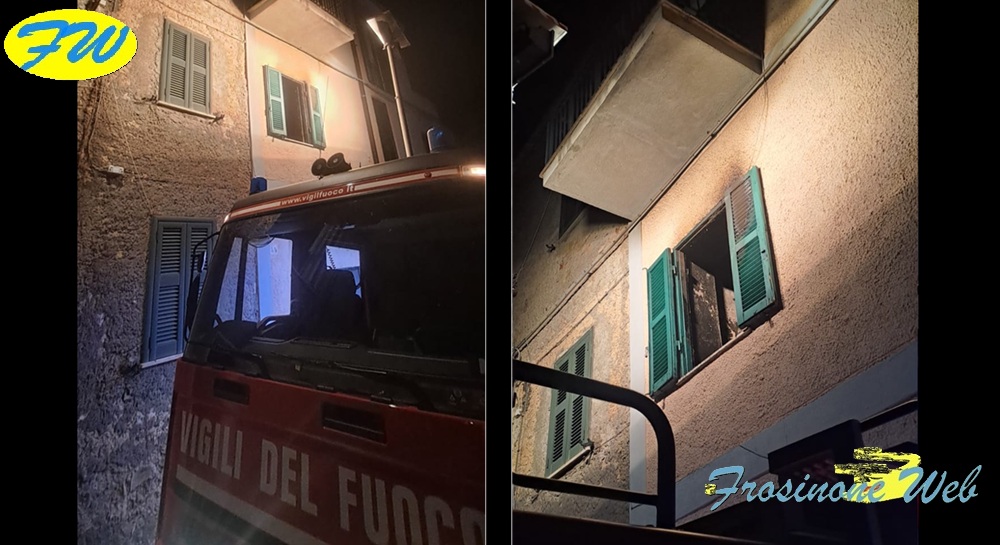 Incendio. Donna Trovata Carbonizzata