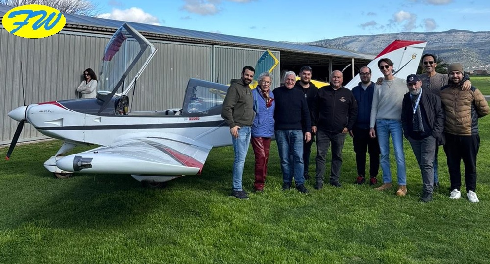 Pilota a 86 Anni