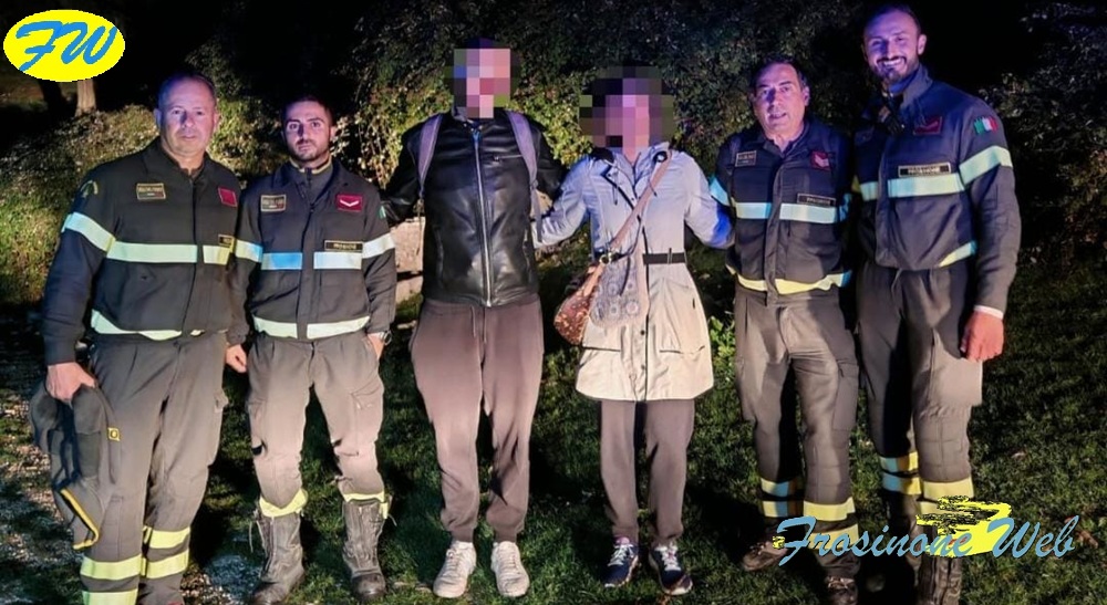 Escursionisti Salvati dai Vvf