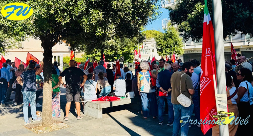 Sciopero Cgil in Piazza