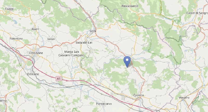 Scossa di Terremoto in Ciociaria