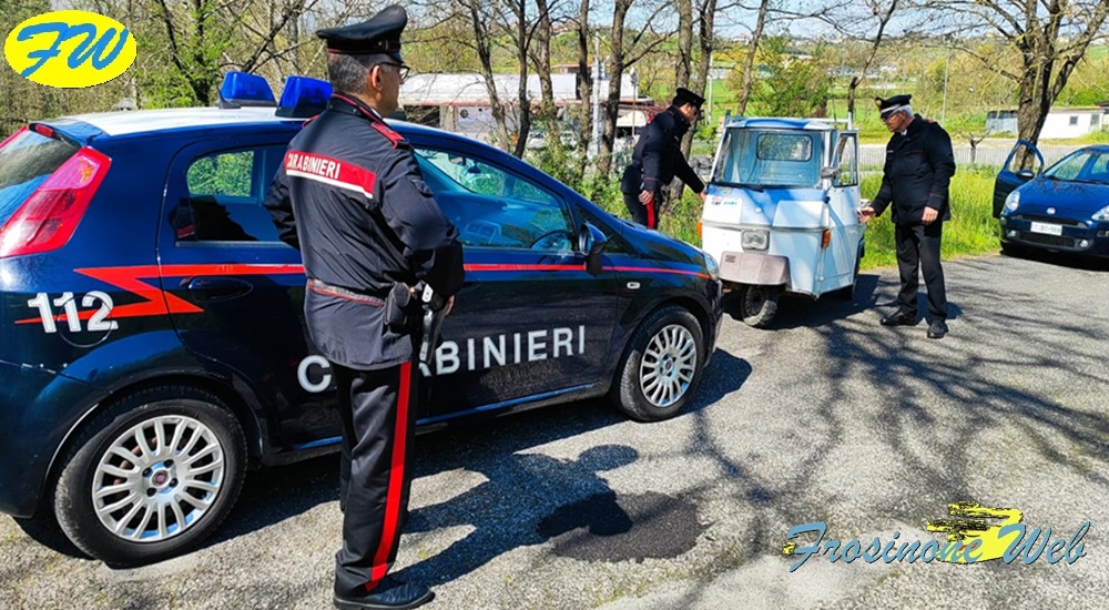 Litiga e va via di Casa. Rintracciato dai Cc