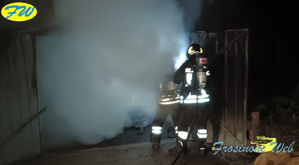 A Fuoco una Rimessa