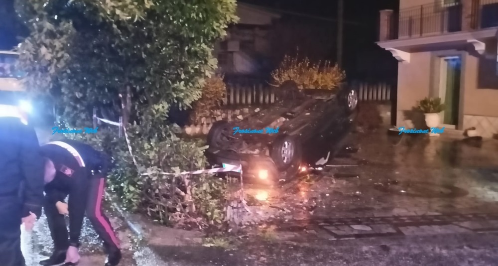 Grave Incidente nella Notte. Feriti 4 Giovani