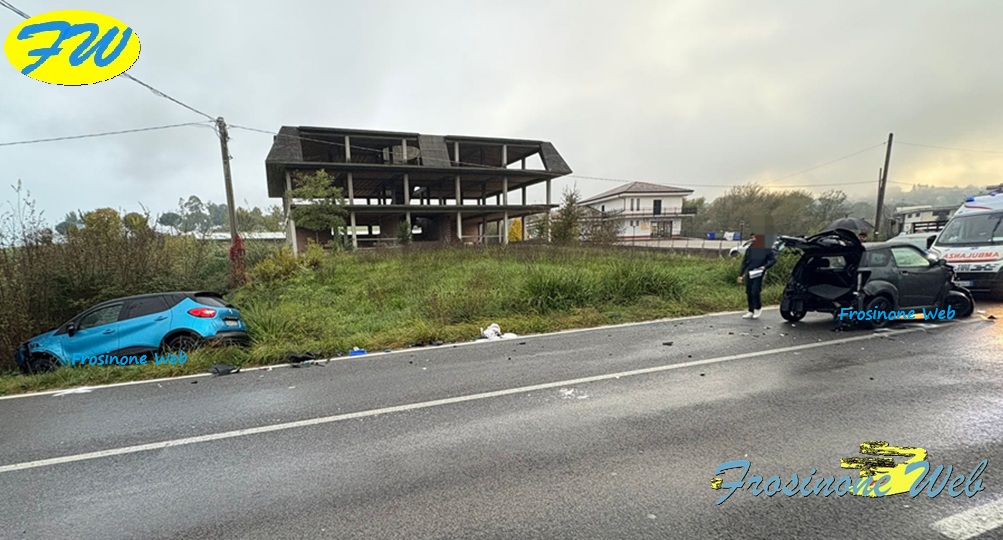 Incidente sulla Casilina. Tre Auto Coinvolte
