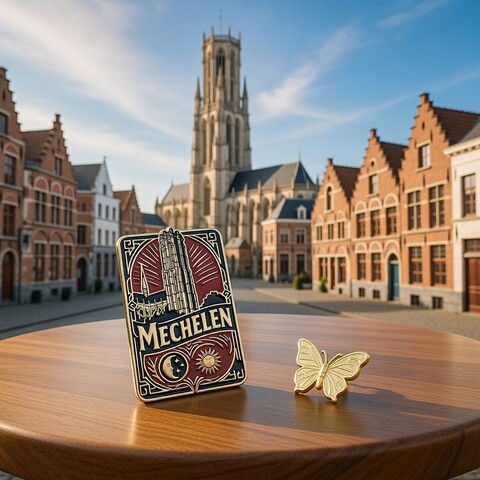 pins laten maken, speldjes met logo Nederland en België