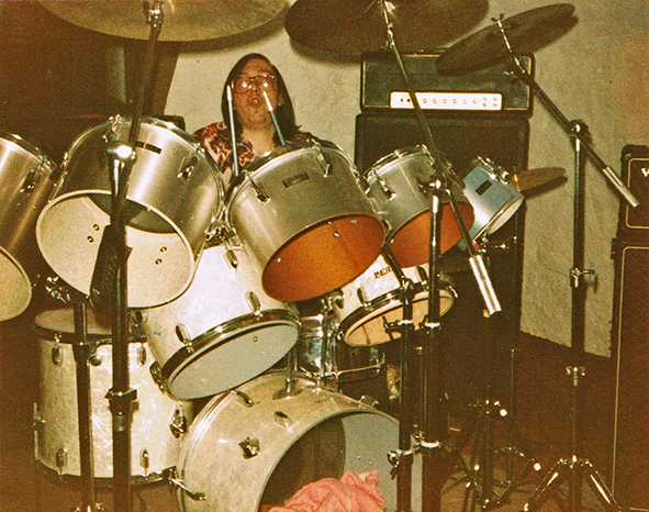 1979 Drummer in Rockband