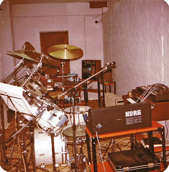 My Set 1981 in Rehearsal Room