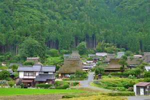 美山の集落