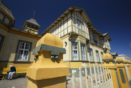 Anfang 20. Jahrhundert: Woermannhaus in Swakopmund