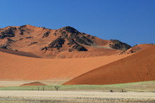 Dünen auf dem Weg ins Sossusvlei