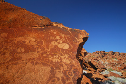 Felsgravuren in Twyfelfontein