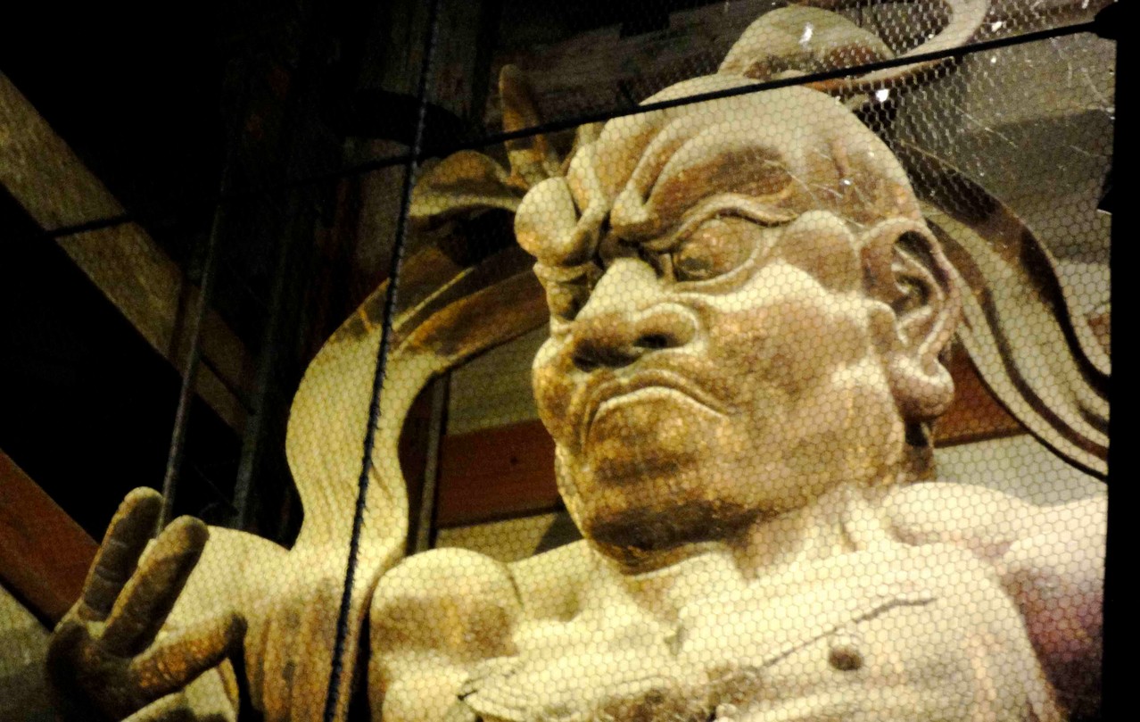 東大寺 仁王面 （東大寺南大門 仁王像（金剛力士像）阿形 仏面