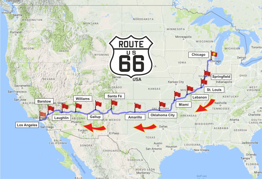 USA - Route 66 - wild-kuckucks Webseite!