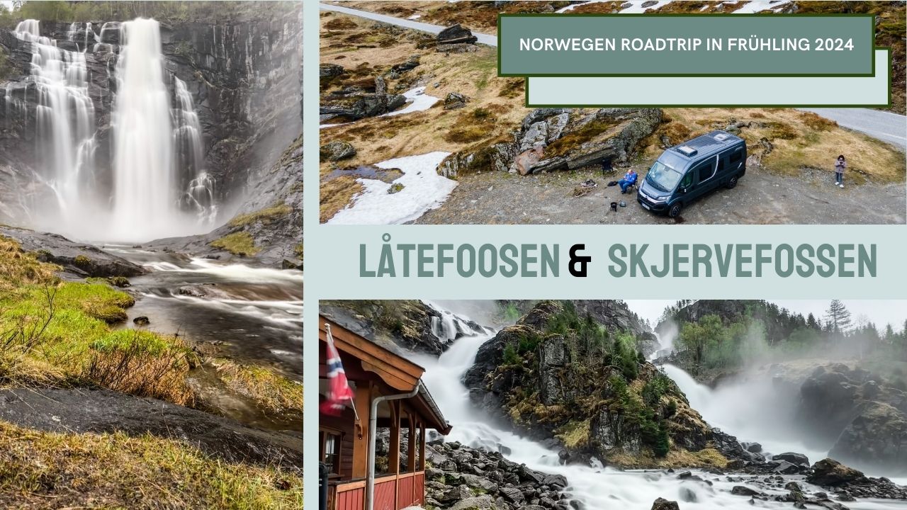 #39 Låtefossen und Skjervefossen die schönste Wasserfallen von Norwegen