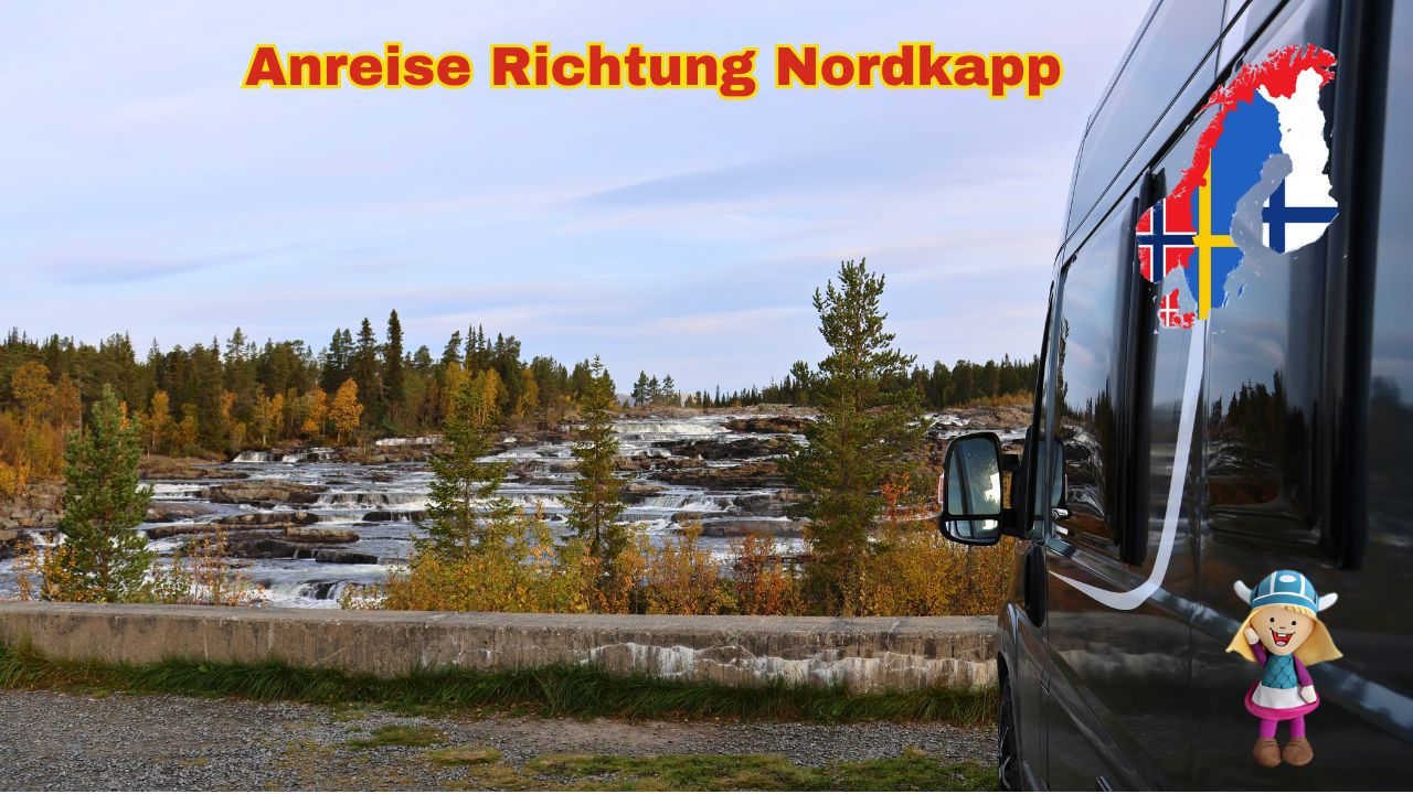 #22 Anreise Richtung Nordkapp mit dem Wohnmobil in Herbst 2023 | polarlichter | Polarcircle | Lappland