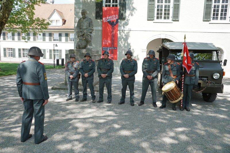 Inspektion Soldatendenkmal Frauenfeld