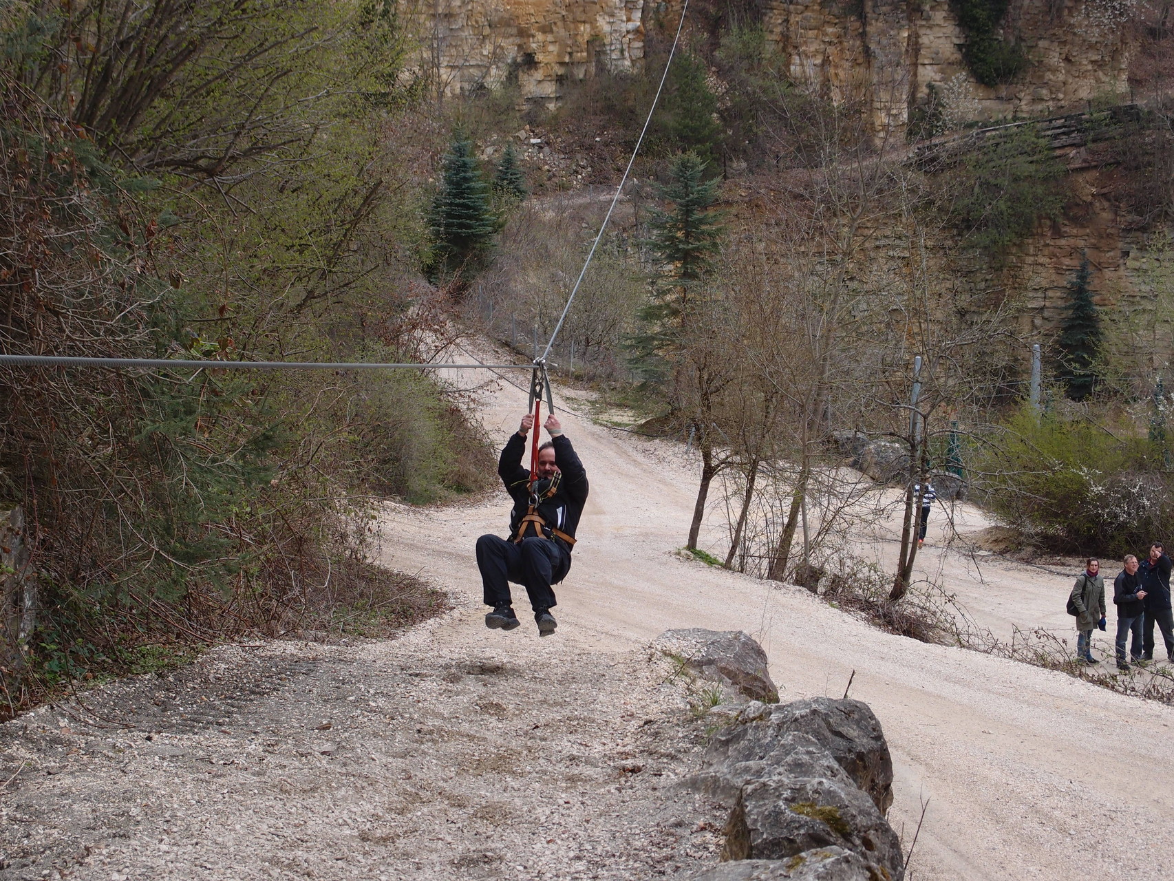 Frank beim Flyingfox