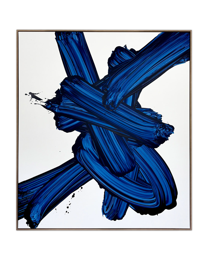 evo INK 25, 160x140cm, acrylic on canvas, STREAK series