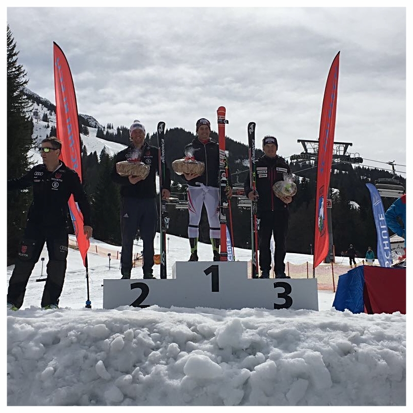 Dritter Platz an den Deutschen Meisterschaften in Oberjoch Cédric
