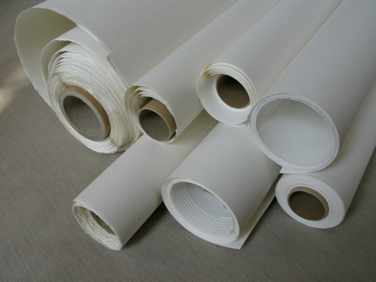 Extra Large Paper in rolls for drawing, watercolor and printing Dirk