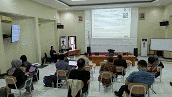 Scene during the lecture