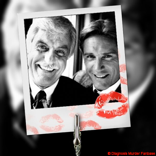 This Valentine's Day Creation I've made for all the fans of my FB-site "Diagnosis Murder Fanbase". Made it with the smartphone-app PIP Camera. ;-)