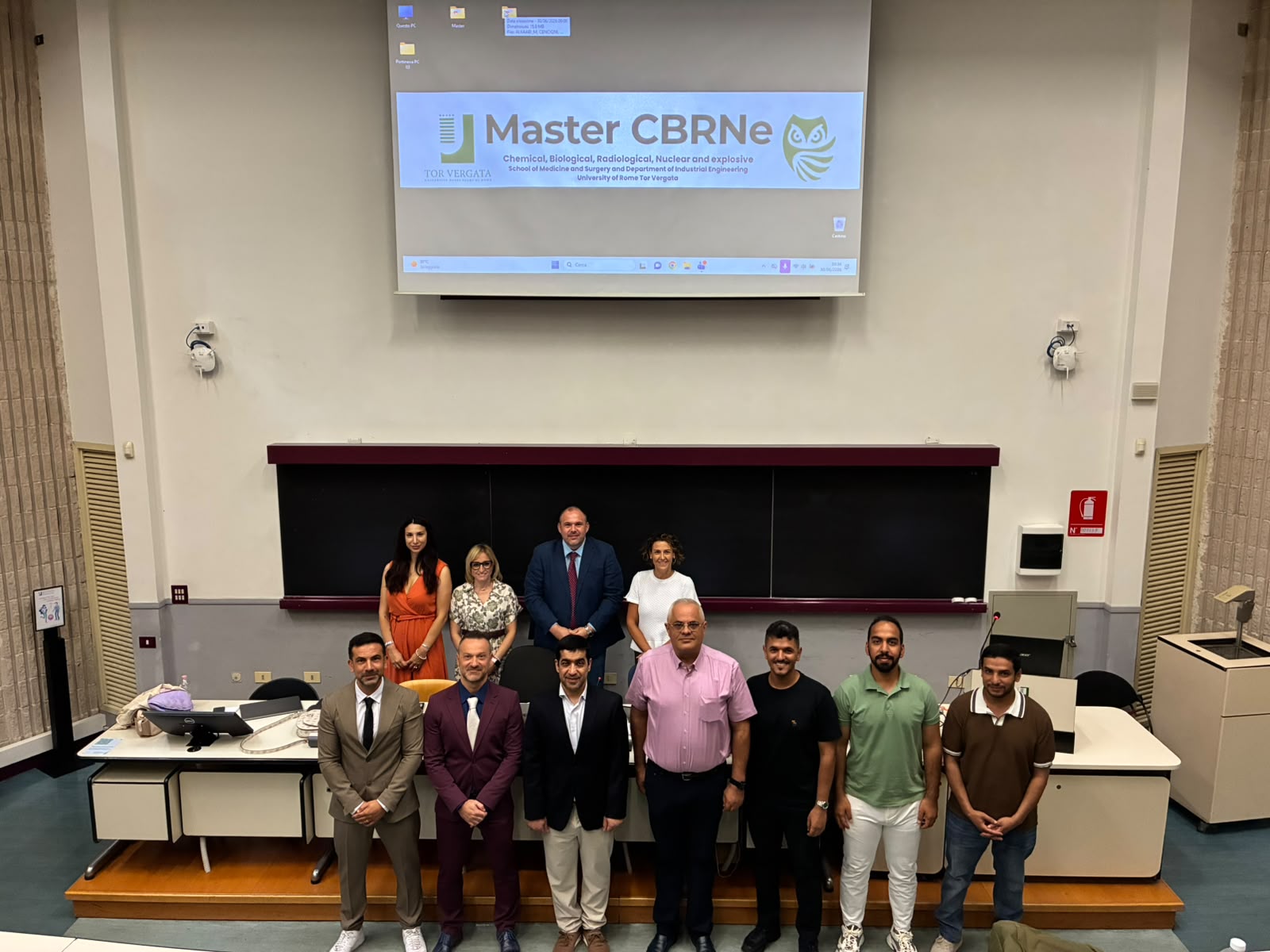 International Master Students Successfully Defend Their Final Theses at the University of Rome Tor Vergata
