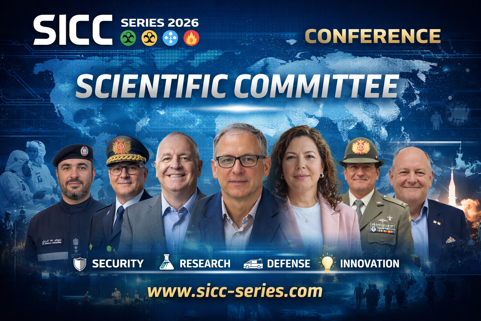 SICC Series CBRNe Conference 2026: Global Leadership and Scientific Excellence Confirmed