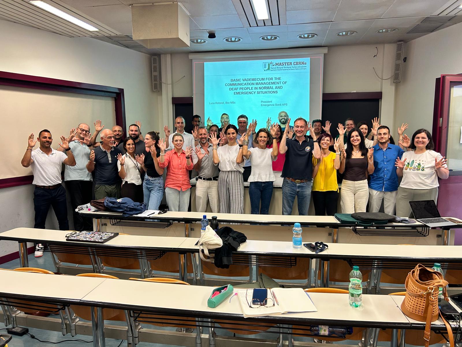 Investigation, Communication and Psychology Module Concludes Successfully for the Second-Level International Master in Protection Against CBRNe Events