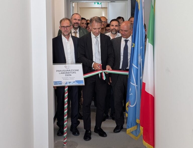 Il Prof. Andrea Malizia partecipa all’inaugurazione dei nuovi laboratori radiometrici dell’ISIN