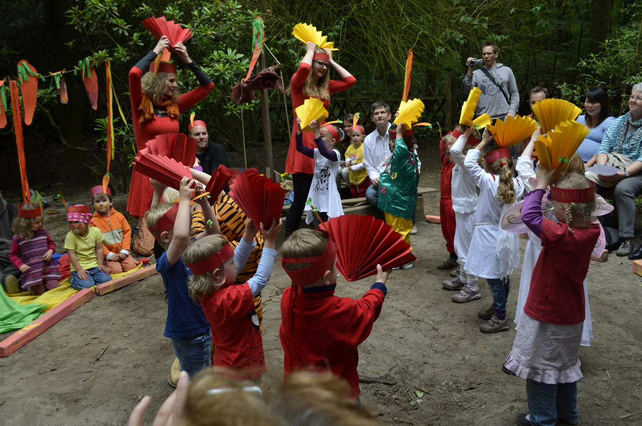 Tanzaufführung beim Sommerfest