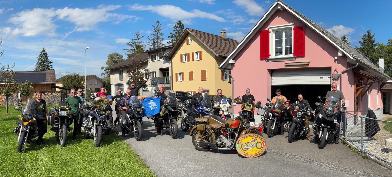 nach 3 Stunden Fahrt im Museum angekommen