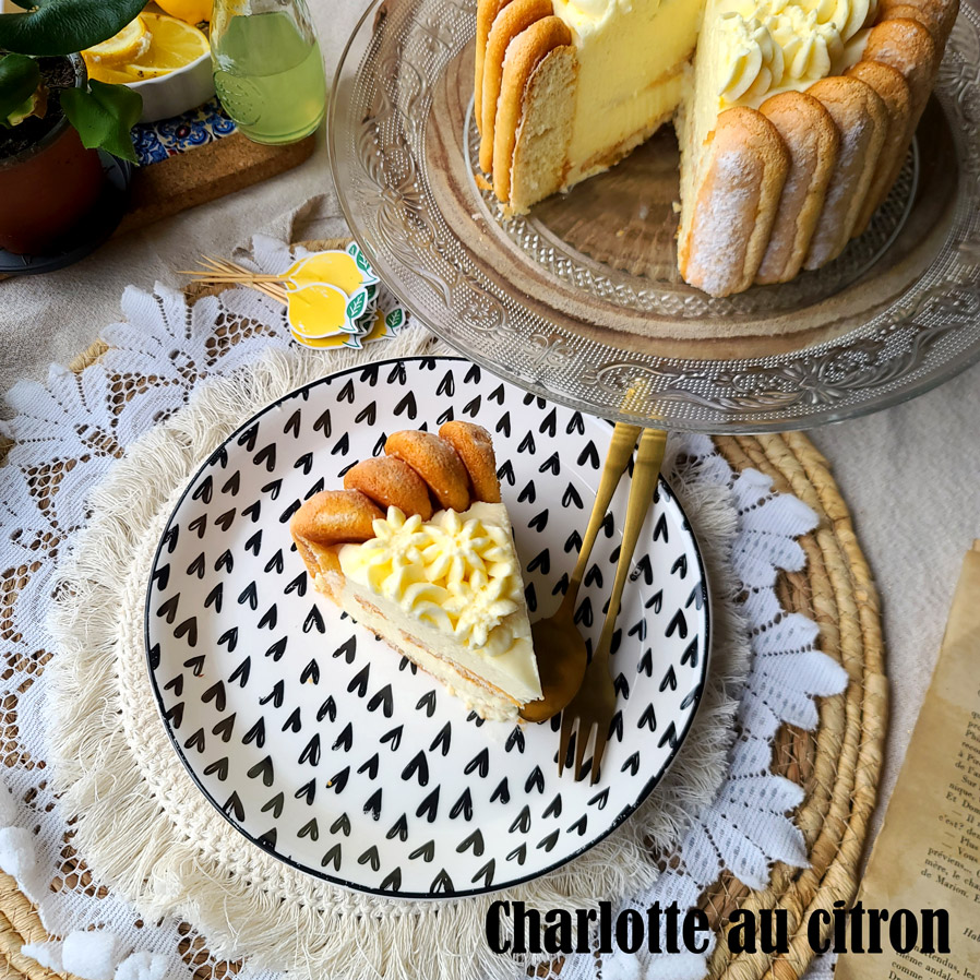 Charlotte au citron