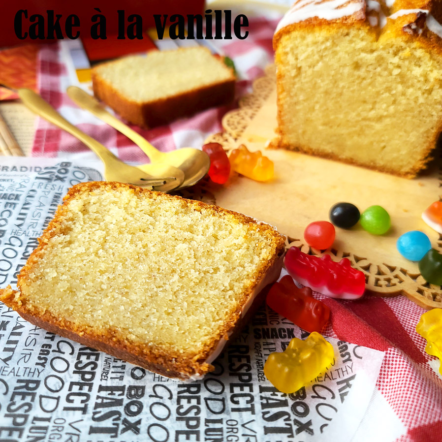 Cake à la vanille