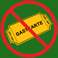 Kein Gastkartenverkauf ab dem 01.07.2026