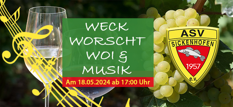 Weck, Worscht, Woi & Musik